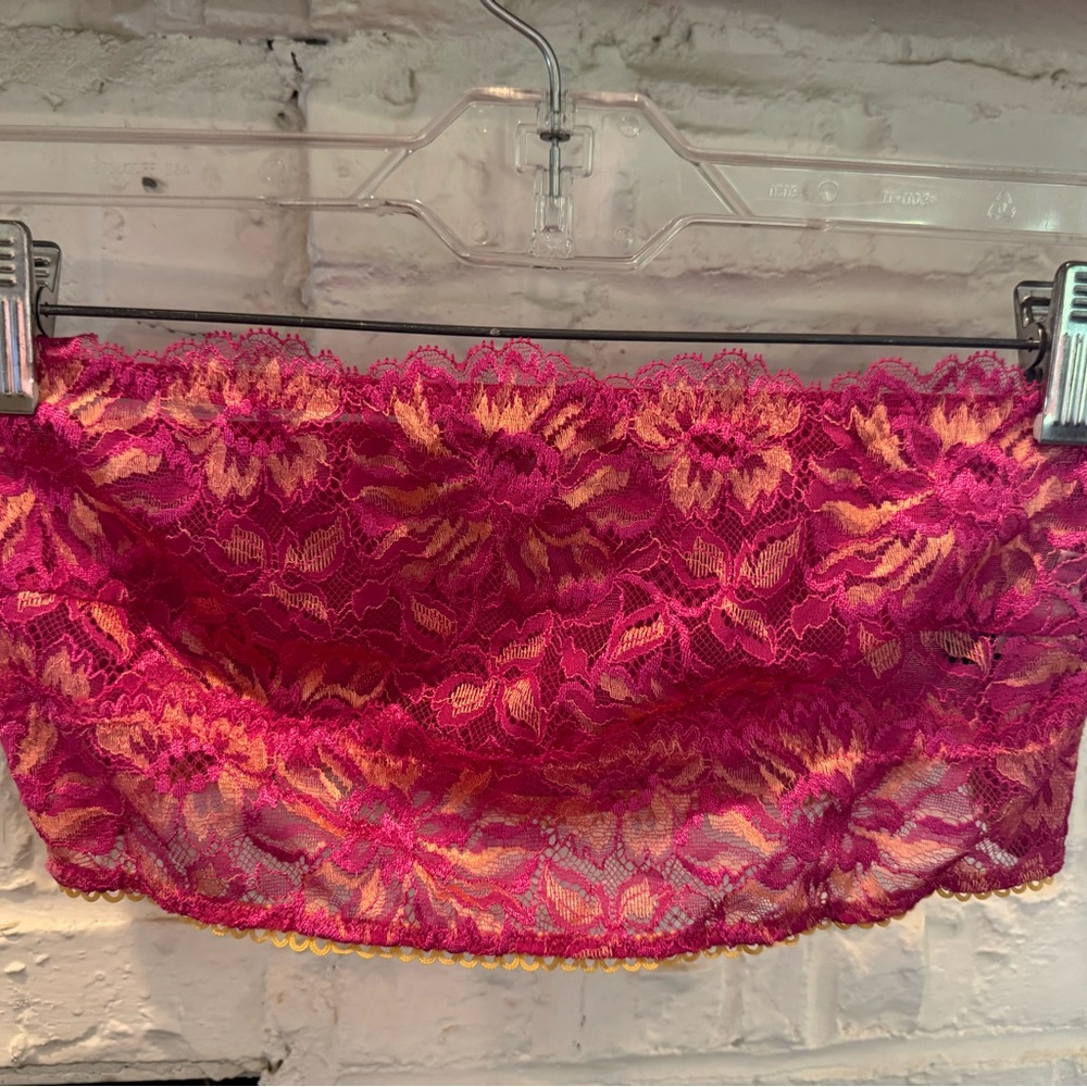 Kilo Brava lace and mesh bandeau